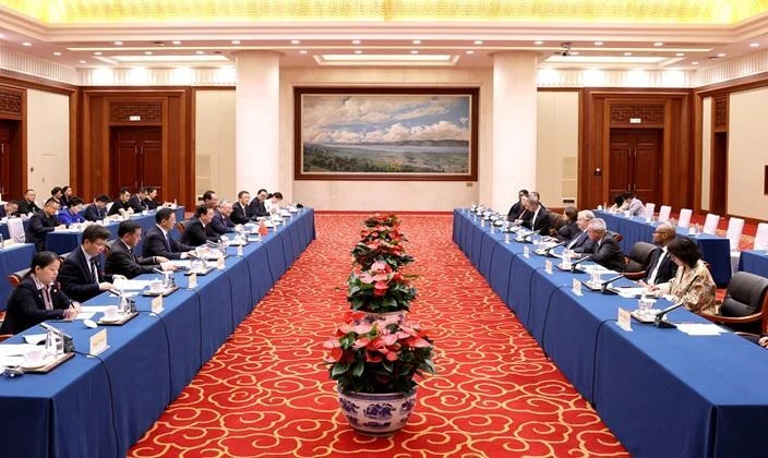 王宁王予波会见联合国秘书长古特雷斯